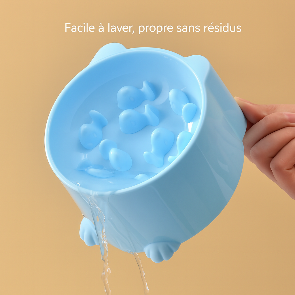 Gamelle anti-glouton